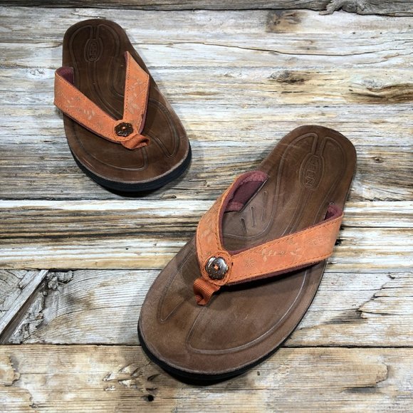 Keen Shoes - KEEN Florence Leather Flip Flops Women US 7, UK 4.5, EUR 37.5